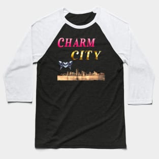 BALTIMORE CHARM CITY DESIGN Baseball T-Shirt